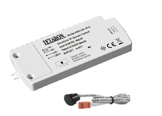 5A 60/120W PIR Motion Sensor Switch, un plus faible commutateur d'IR avec l'approbation de la CE de TUV