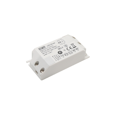 LED Driver 15W Lumière miroir L'alimentation électrique 12V Transformateur 120V AC à DC pour les lampes à bande, produits à tension constante