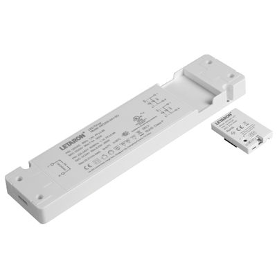 Conducteur LED intelligent, tension constante, 100-277V, alimentation électrique, armoire, meubles, conducteur LED global, boîte de commande optionnelle LOT peut être atténuée et changer de couleur