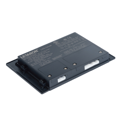 Driver LED Letaron 30W IP44 pour salle de bain, 100-277VDC vers 12VDC, sortie tension constante